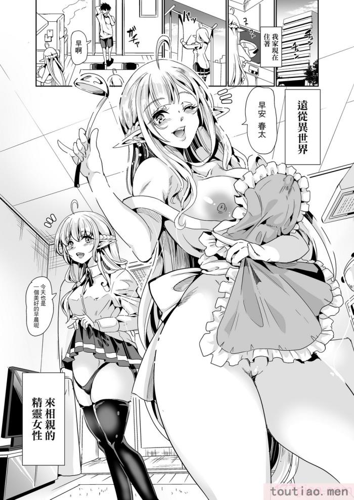 〈[弥美津峠 (鳳まひろ)] スケベエルフ姉妹、婚活に来る 総集編｜好色精靈姊妹為找老公而來 總集篇 [無修正][192P]〉