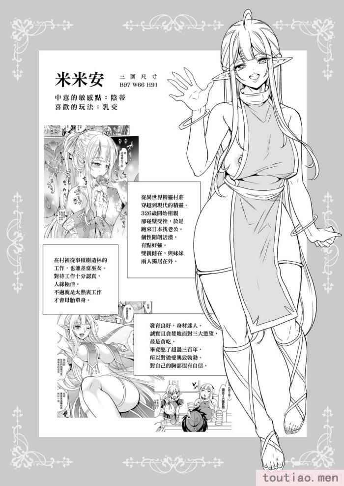 〈[弥美津峠 (鳳まひろ)] スケベエルフ姉妹、婚活に来る 総集編｜好色精靈姊妹為找老公而來 總集篇 [無修正][192P]〉
