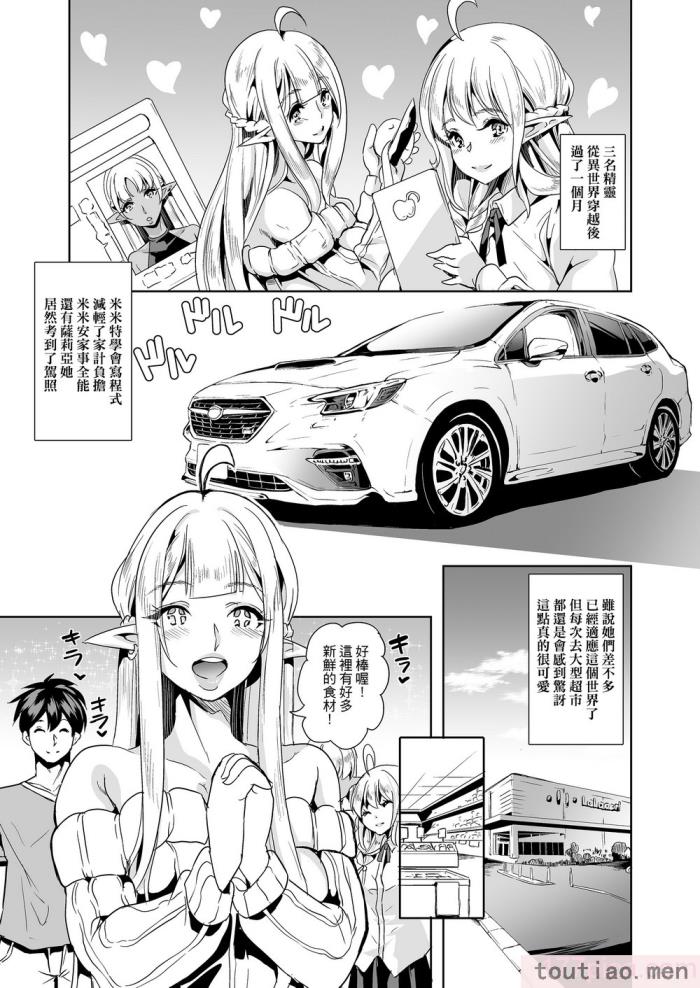 〈[弥美津峠 (鳳まひろ)] スケベエルフ姉妹、婚活に来る 総集編｜好色精靈姊妹為找老公而來 總集篇 [無修正][192P]〉